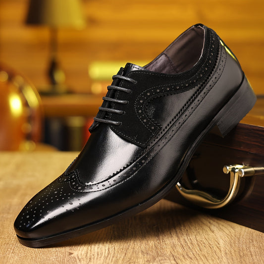 Chaussures Brogues En Cuir